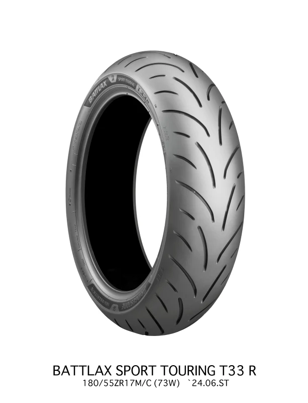 Bridgestone Battlax Sport Touring T33R Tire - 160/60ZR17 M/C 69W TL Rear