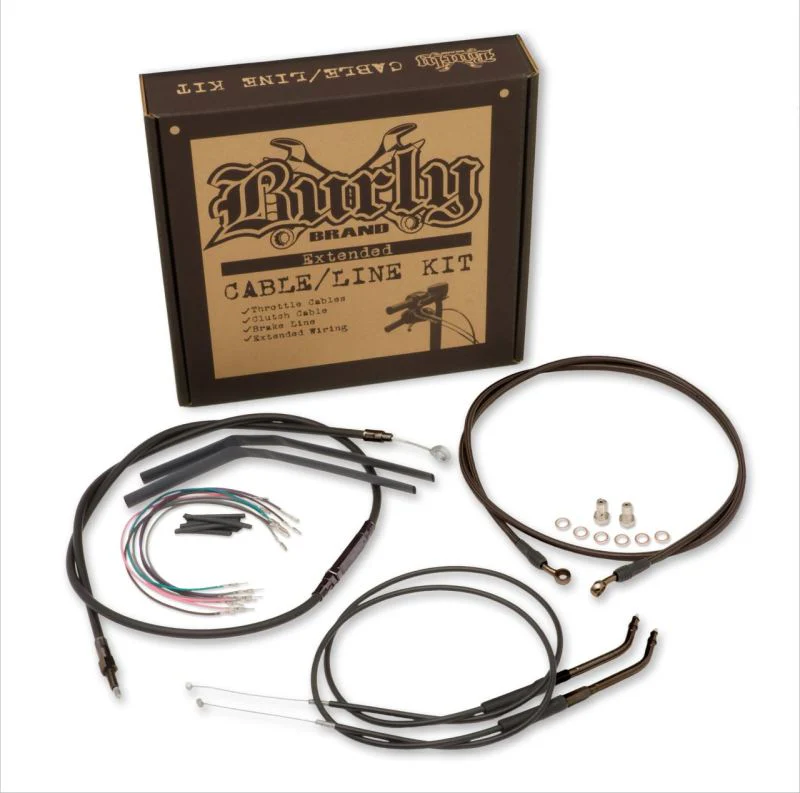 Burly Brand Control Kit 10in T-Bar - Black - Image 2