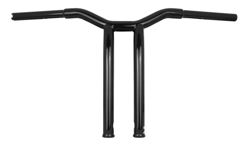 Burly Brand Dominator Raked Bar 14in - Matte Black - Image 2