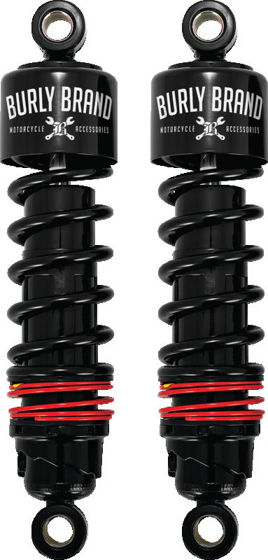 Burly Brand FLH Slammer Shocks - Black