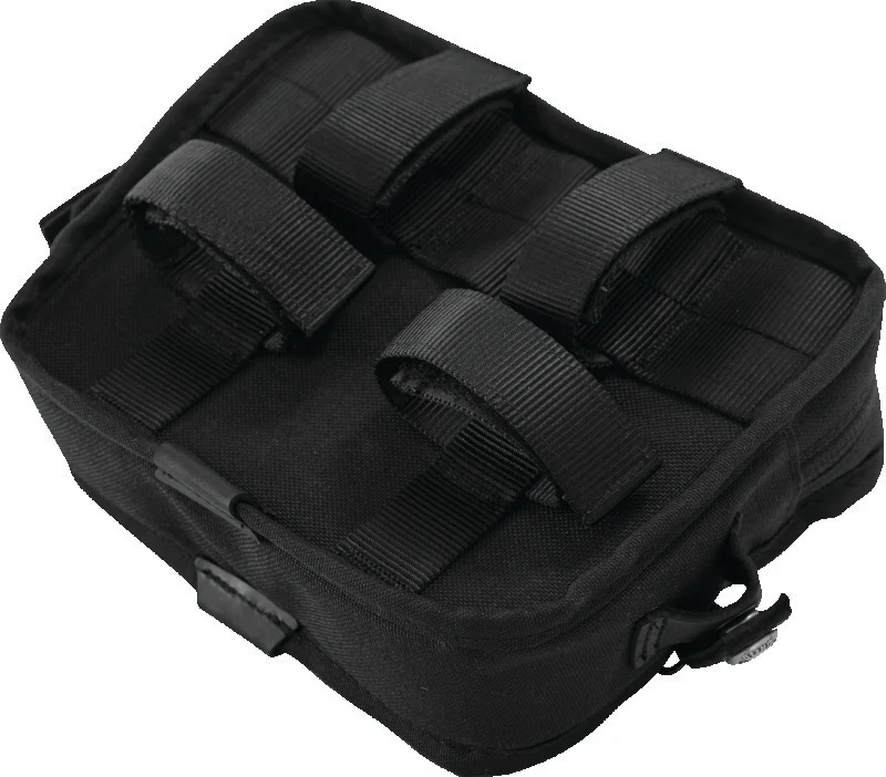 Burly Brand Handlebar Bag - Black - Image 4
