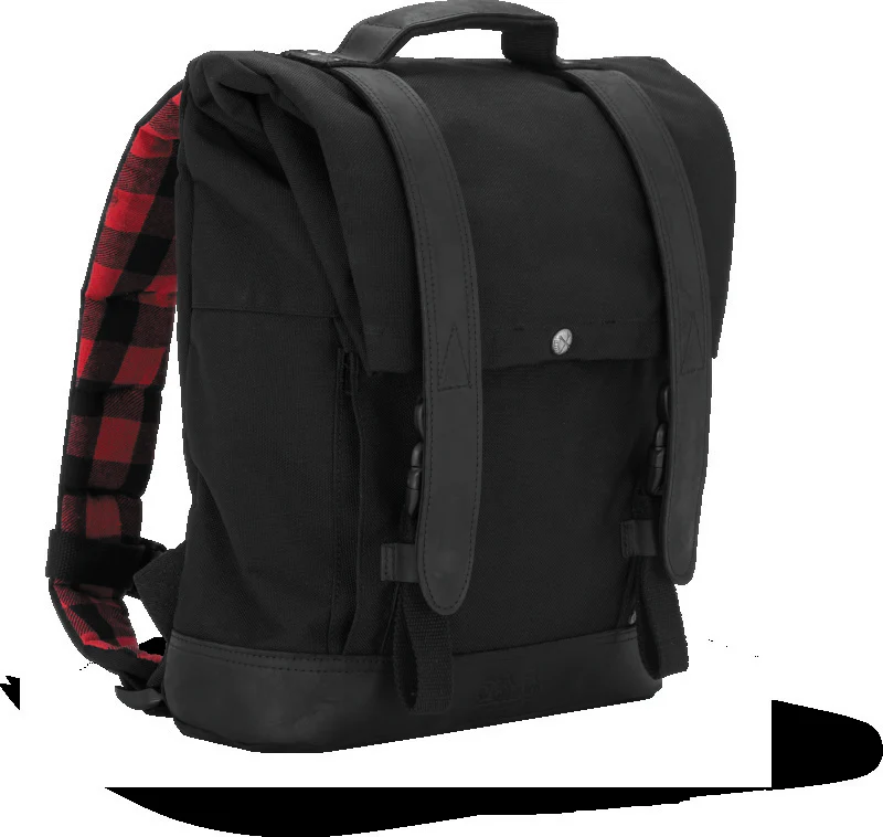 Burly Brand Voyager Back Pack - Black - Image 2