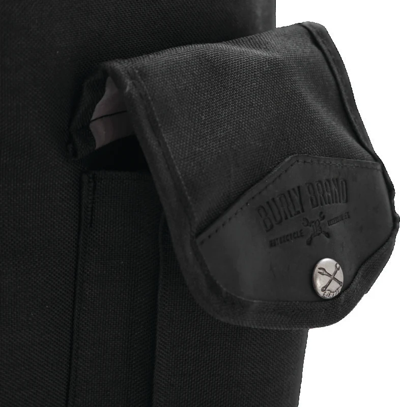 Burly Brand Voyager Sissy Bar Backpack - Black - Image 2