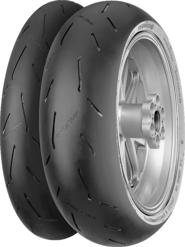 Continental ContiRaceAttack 2 Street - 180/55 ZR 17 M/C (73W) TL Rear - Image 2