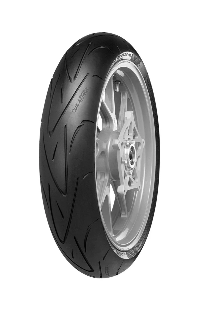 Continental ContiSportAttack - 120/70 ZR 17 M/C (58W) TL Front - Image 2