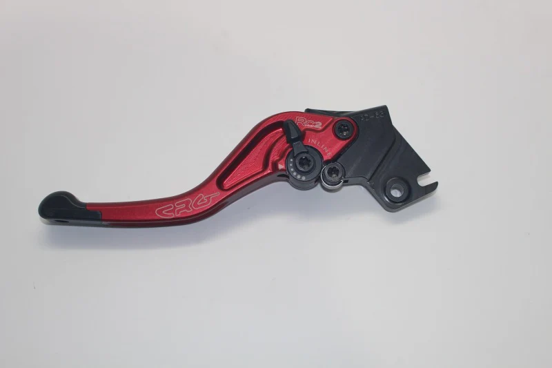 CRG 09-20 Suzuki GSXR 600/ 750/ 1000 RC2 Clutch Lever -Short Red - Image 2