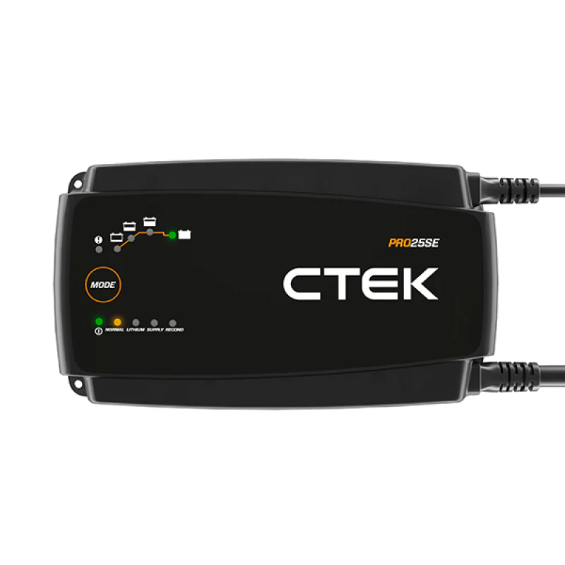 CTEK PRO25SE Battery Charger - 50-60 Hz - 12V - 19.6ft Extended Charging Cable - Image 4