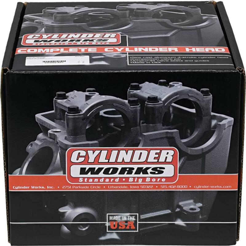 Cylinder Works 04-05 Kawasaki KX 250 F 250cc Cylinder Head Kit - Image 3
