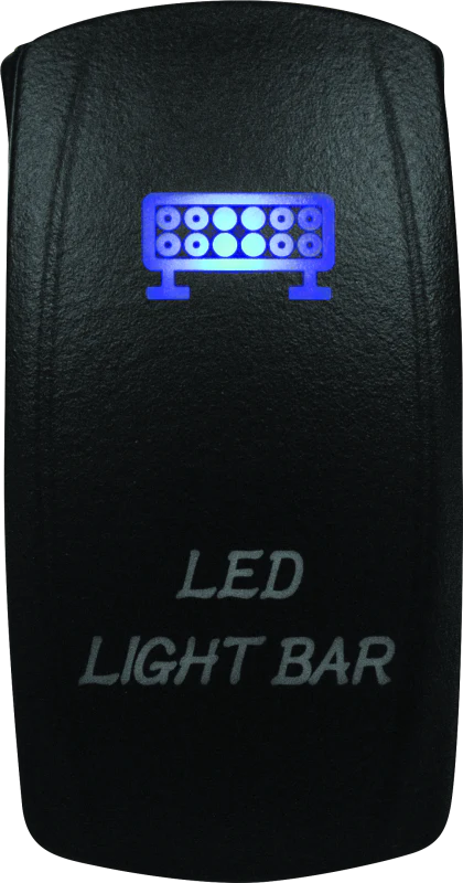 DragonFire Racing Lighted Switch Led Light Bar On/Off Blue