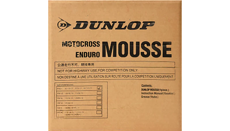 Dunlop FM21S-NP Front Mousse - 80/100-21 (9)