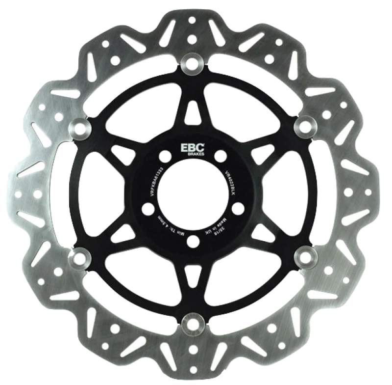EBC 13-20 Honda MSX 125 Grom Front Left Vee Floating Black Rotor
