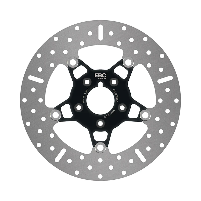 EBC 84-86 Harley-Davidson Dyna FX/FXE/FXS Front Black Chrome Rotor