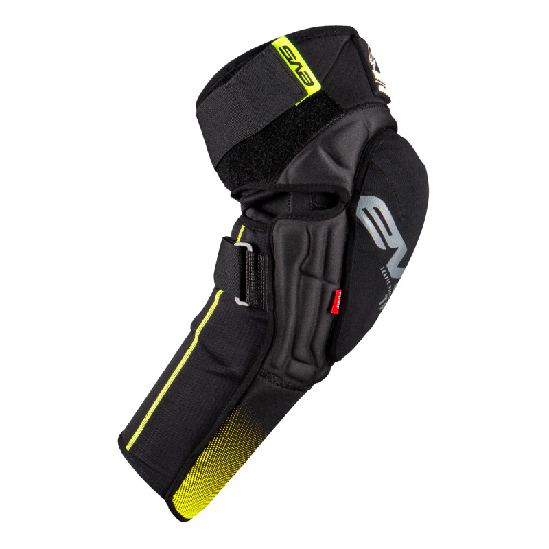 EVS TP199 Knee/Shin Guard Pair Black/Hi Viz - Large/XL - Image 3