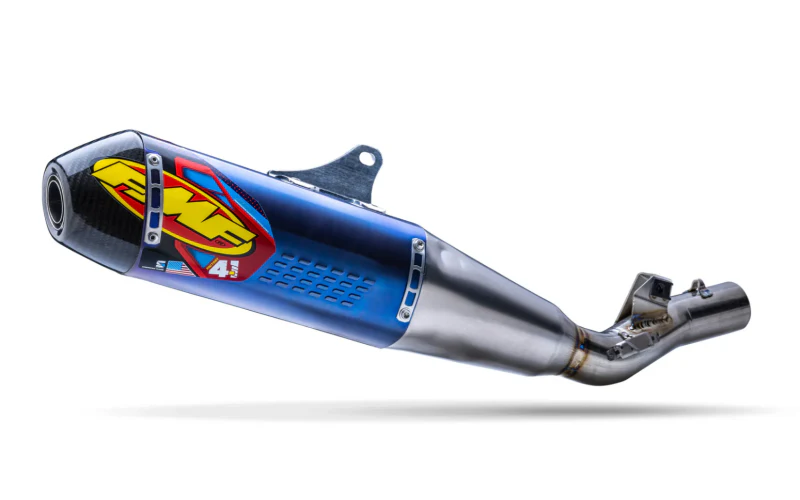 FMF Racing Anodized Titanium Factory 4.1 RCT Muffler w/Carbon Cap - Image 2