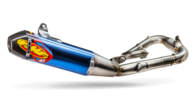 FMF Racing Yamaha YZ250F/FX 19-24 Anodized Titanium Factory 4.1 RCT Full System w/Carbon Cap - Image 2