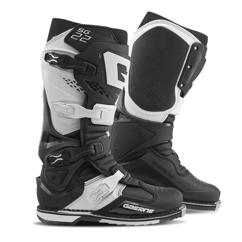 Gaerne SG22 Boot Black/White Size - 11 - Image 4