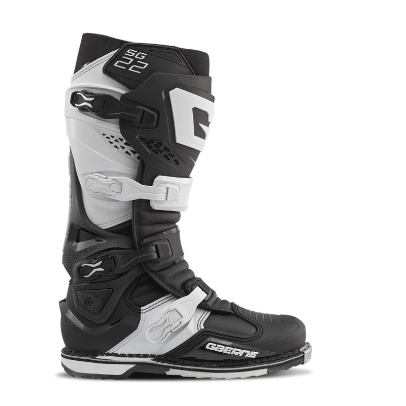 Gaerne SG22 Boot Black/White Size - 12 - Image 3