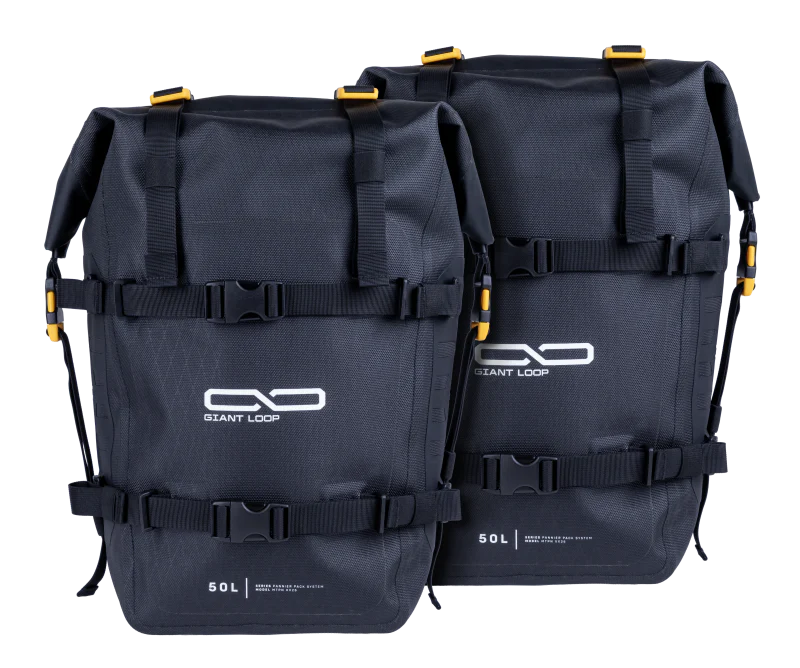 Giant Loop MotoTrekk Panniers 50L - Black - Image 2