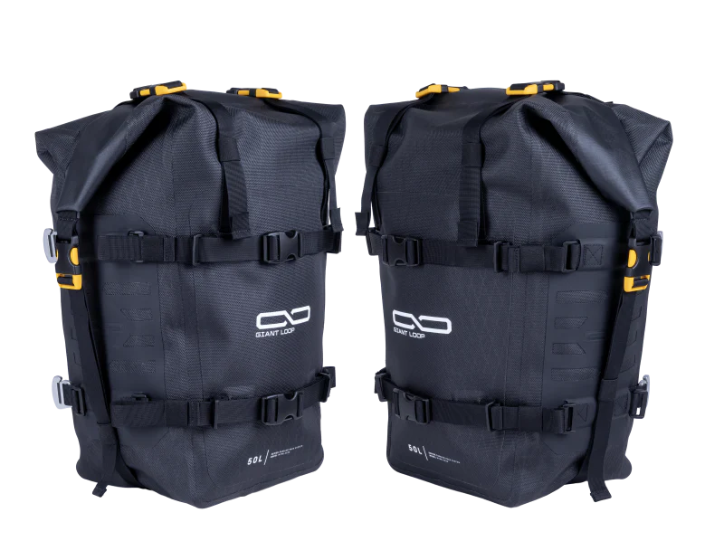 Giant Loop MotoTrekk Panniers 50L - Black - Image 4