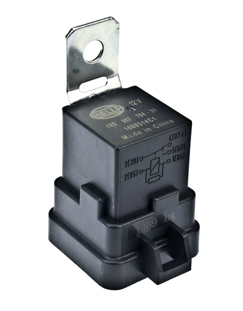 Hella 12V 20/40 Amp SPDT RES Relay with Weatherproof Bracket - Single - Image 2