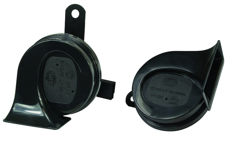 Hella 12V Twin Trumpet Horn Kit with Bracket - Toyota - Image 3