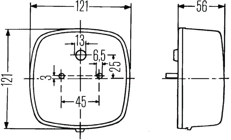 Hella 2578 Stop / Turn / Tail / License Plate Lamp - Image 6