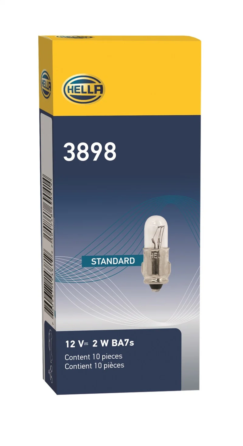 Hella 3898 12V 2W BA7s T2 Halogen Bulb (Min Order Qty 10) - Image 4