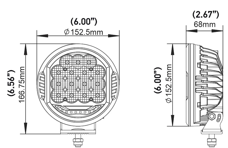Hella 500 LED Driving Lamp - Single - Image 19