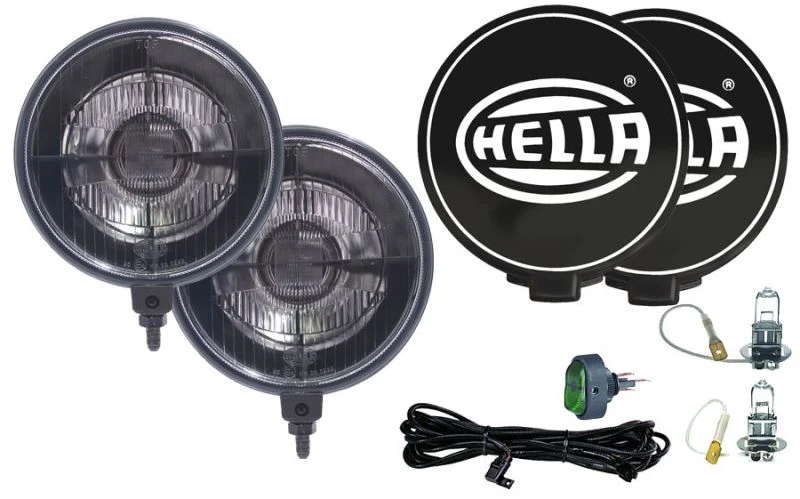 Hella 500 Series 12V Black Magic Halogen Driving Lamp Kit - Image 25