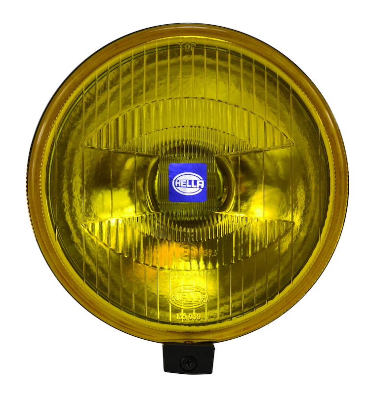 Hella 500 Series ECE 6.4in 55W Round Driving Beam Amber Light - Image 13