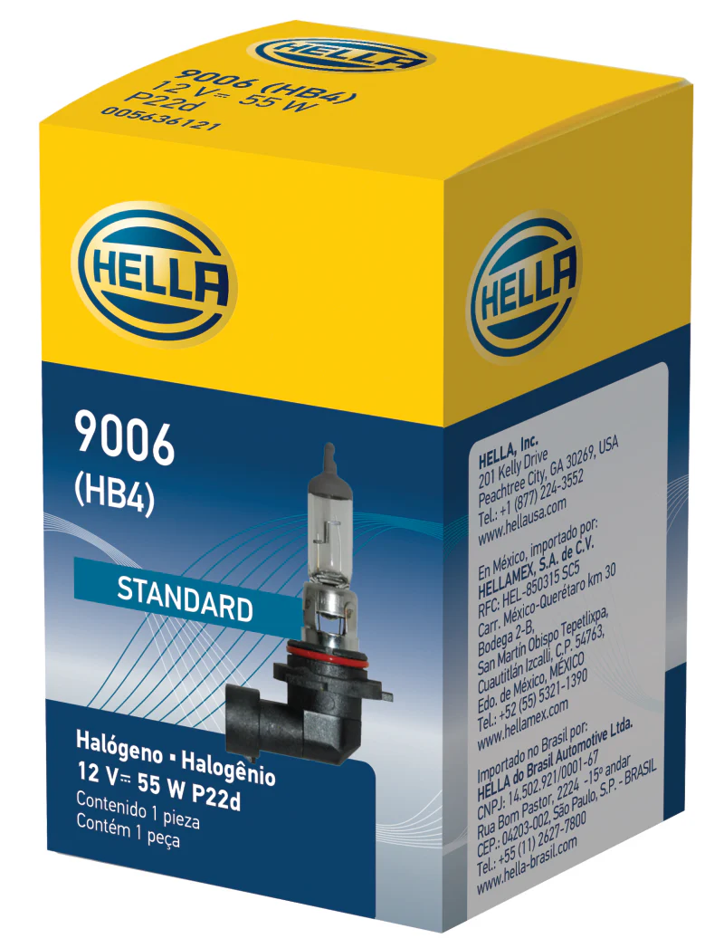 Hella 9006 12V 55W Halogen Bulb - Image 7