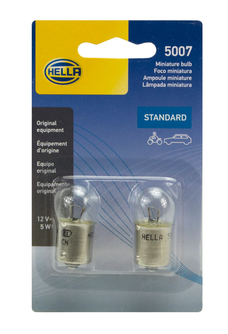 Hella Bulb 5007 12V 5W Ba15S B6 (2) - Image 6