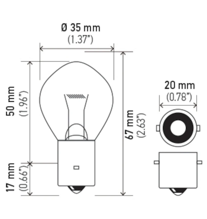 Hella Bulb 635 12V 35W Ba20S B11 F2 (MOQ 10) - Image 9