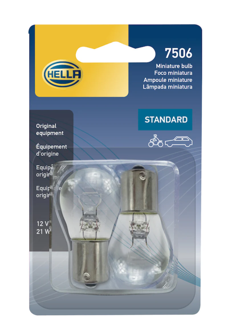 Hella Bulb 7506 12V 21W Ba15S S8 (2) - Image 6