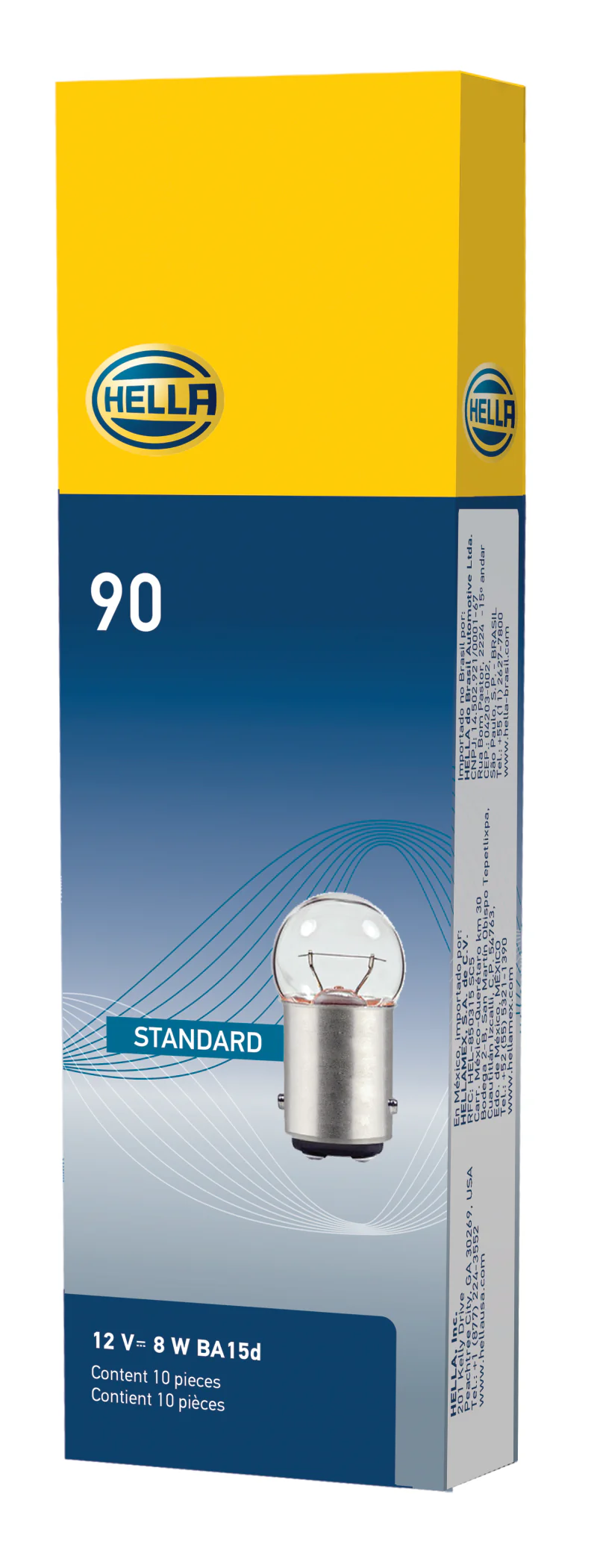 Hella Bulb 90 12V 8W BA15d G6 - Image 8