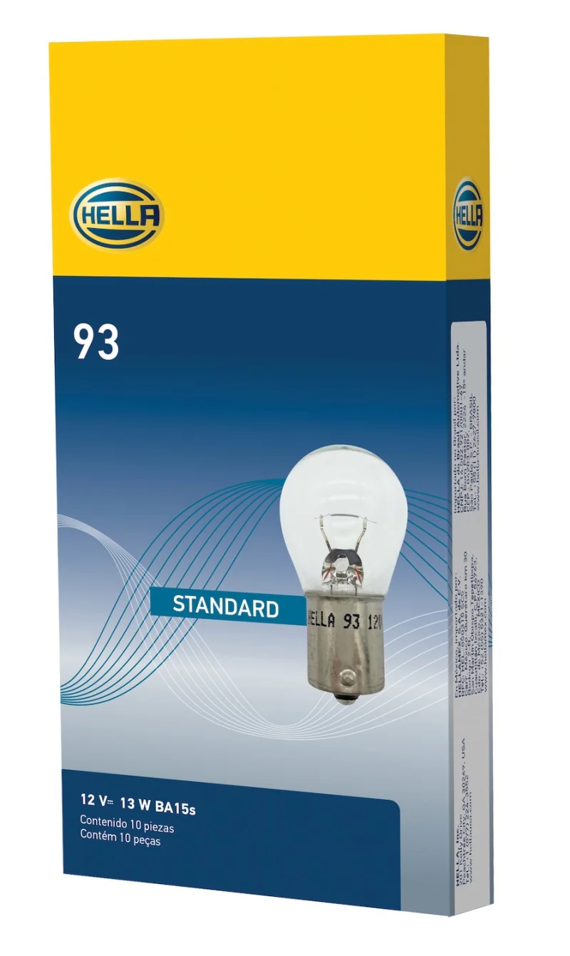 Hella Bulb 93 12V 13W BA15s S8 - Image 4