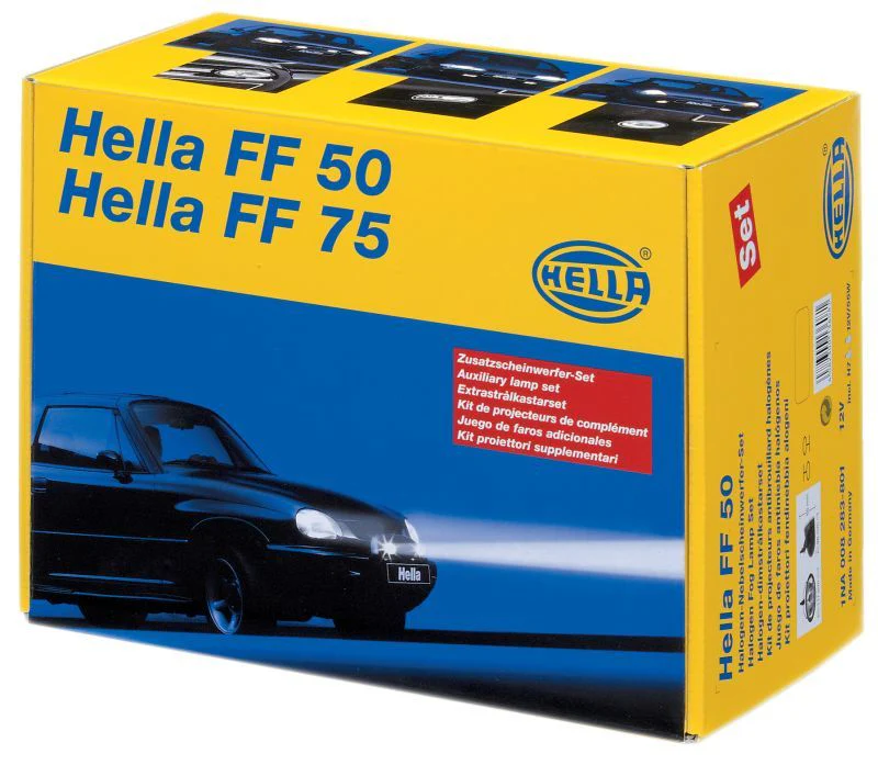 Hella FF75 Series H7 12V/55W Hallogen Fog Lamp Kit - Image 16