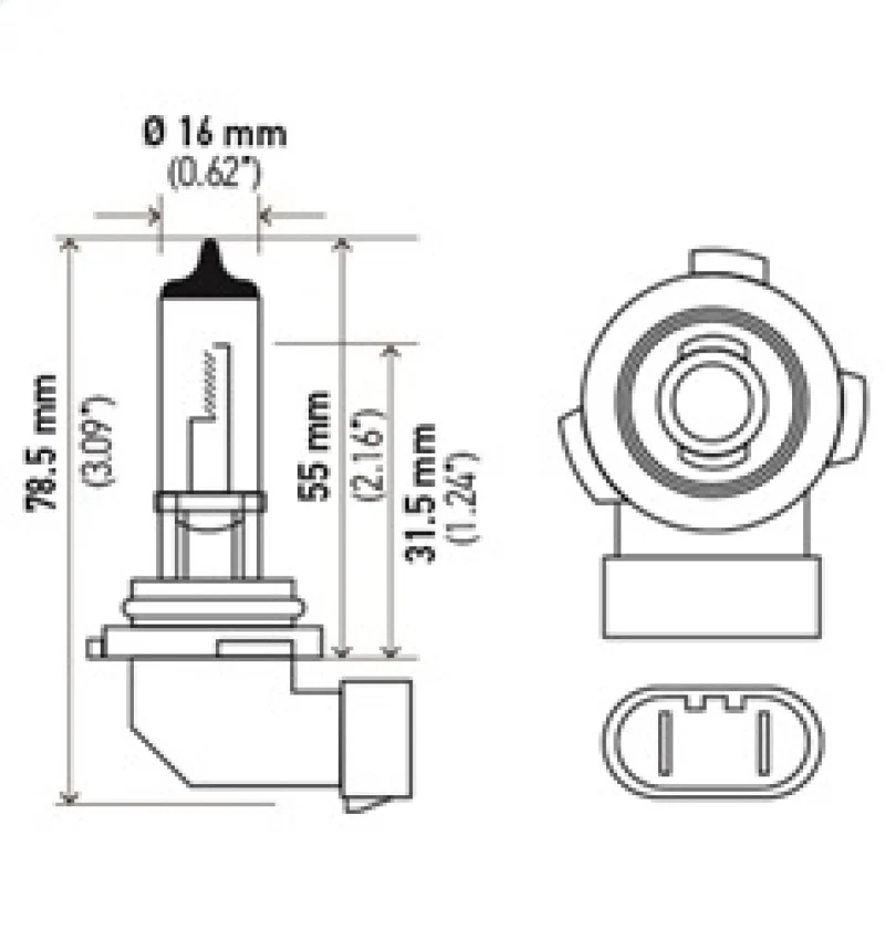 Hella H10 12V 65W Xen White Bulb (Pair) - Image 23