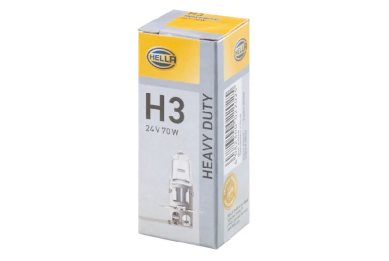 Hella H3 24V/70W PK22s T3.25 Halogen Bulb - Image 6