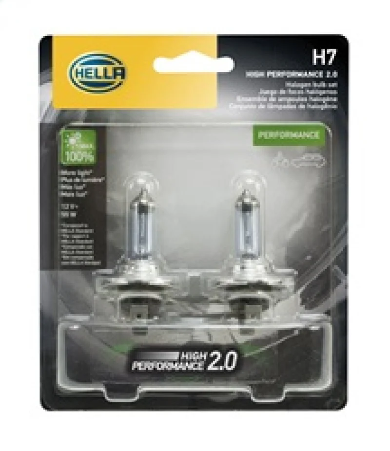 Hella H7 12V 55W PX26D HP 2.0 Halogen Bulbs - Image 8