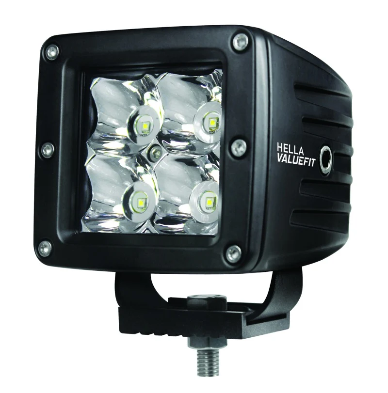 Hella HVF Cube 4 LED Off Road Kit - 3.1in 2X12W - Image 3