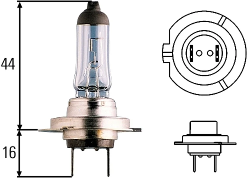 Hella Optilux H7 12V/55W XY Xenon Yellow Bulb - Image 31
