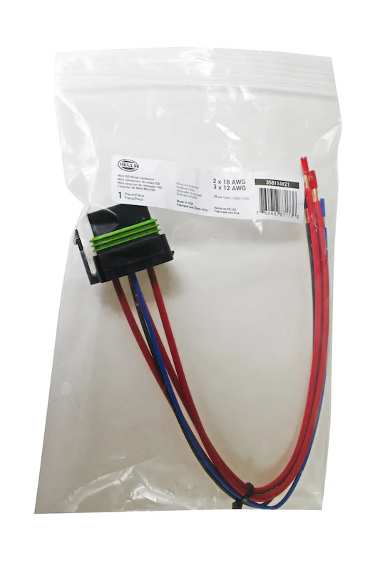 Hella Relay Connector ISO Mini Weatherproof w/ 12in Leads - Image 6