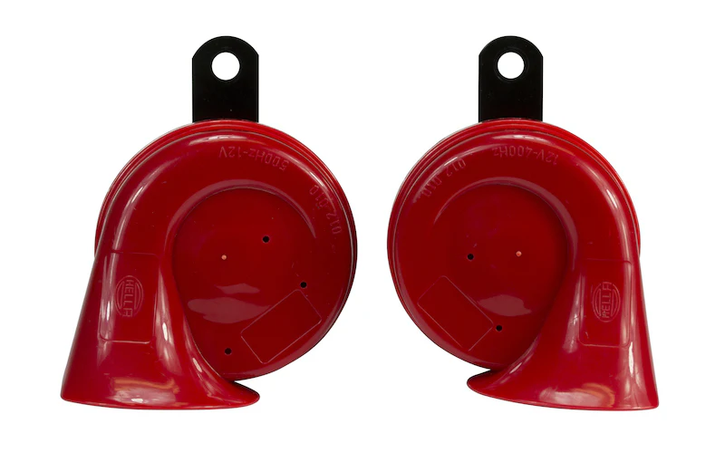 Hella Twin Trumpet Horn Kit 12V 400/500Hz (007424804 = 007424801) - Image 11