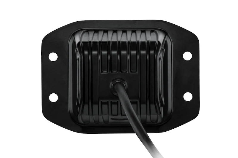 Hella Universal Black Magic 3.2in L.E.D. Cube Kit - Flood Beam (Flush Mount) - Image 18