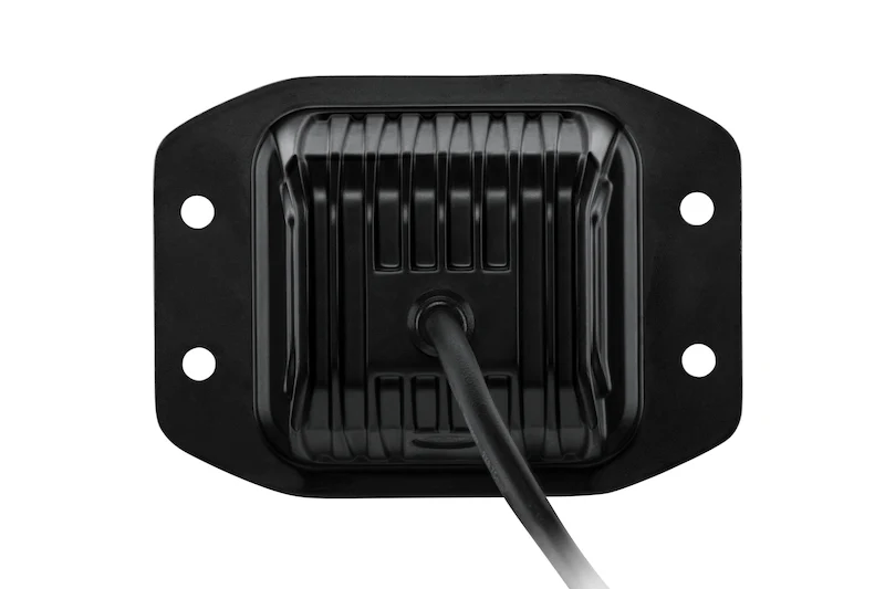 Hella Universal Black Magic 3.2in L.E.D. Cube Kit - Flood Beam (Flush Mount) - Image 4