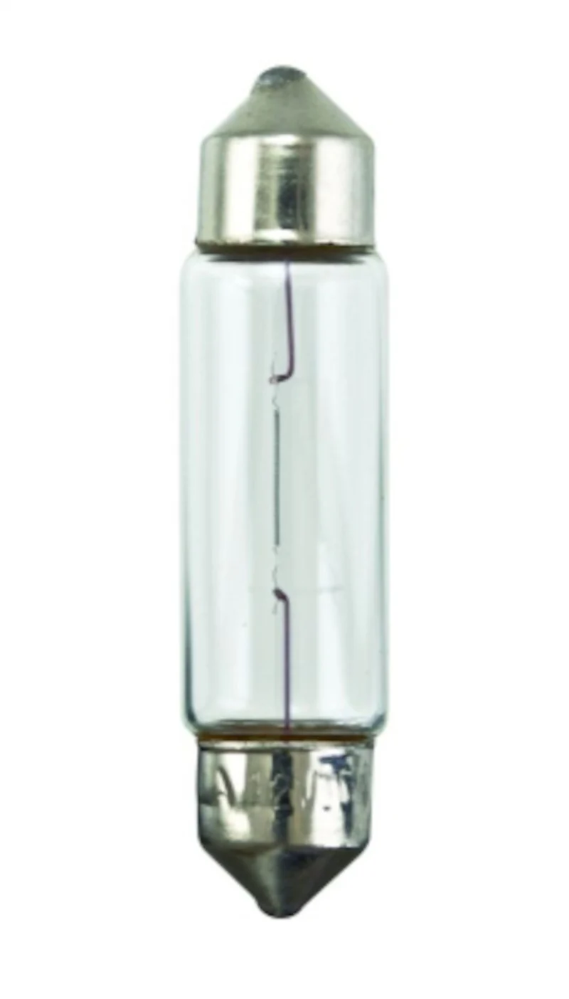 Hella Universal Clear 12V 10W 10x41mm T3.25 Bulb - Image 3