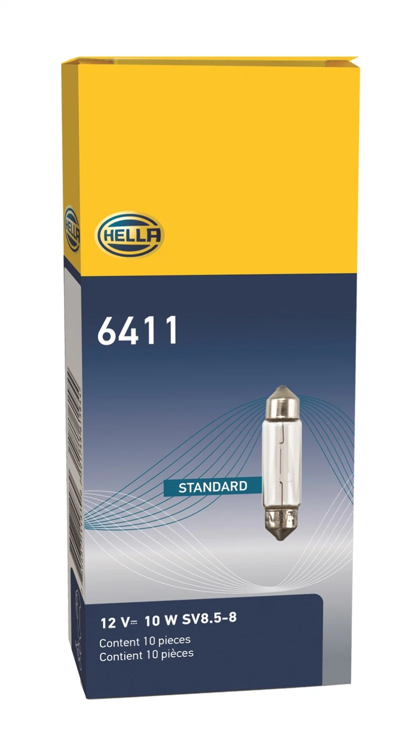 Hella Universal Clear 12V 10W 10x41mm T3.25 Bulb - Image 5