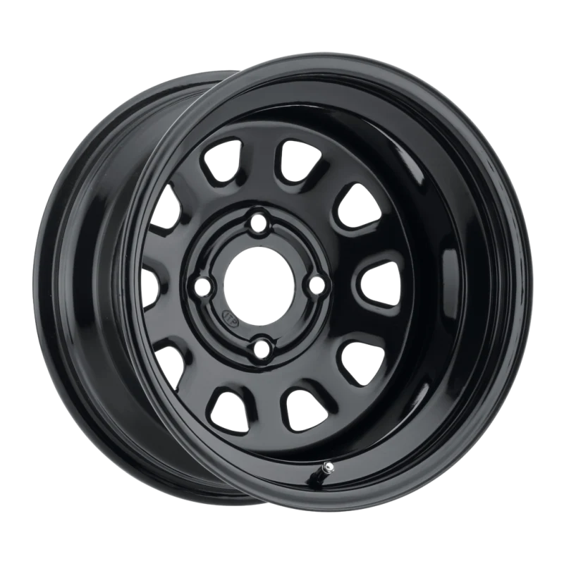 ITP Delta Steel 14x7 / 4x137 BP / 12mm Offset Black Wheel