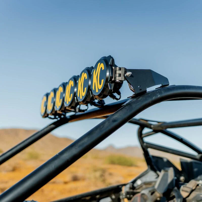 KC HiLiTES Polaris RZR Pro R Overhead/Roof Light Bar Mounts - Image 2